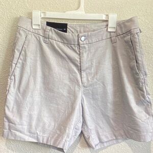 lululemon athletica Gray Flat Front Men Shorts